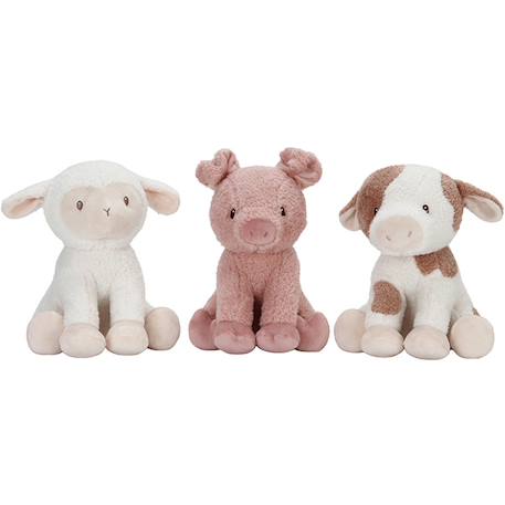 Peluche vache Multicolore 3 - vertbaudet enfant 