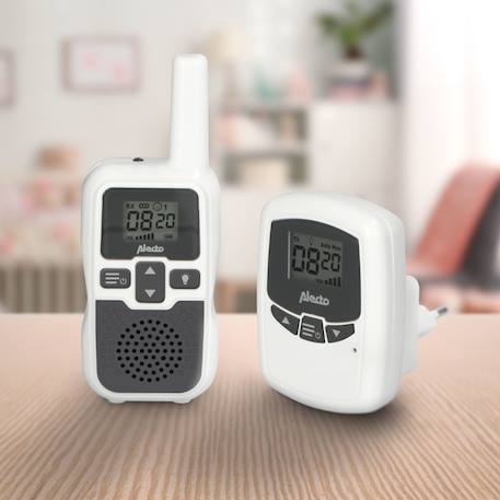 Babyphone d'extérieur digital (portée 3km) Blanc, gris 4 - vertbaudet enfant 