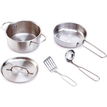 Cuisinière barbecue recto-verso Beige 3 - vertbaudet enfant 