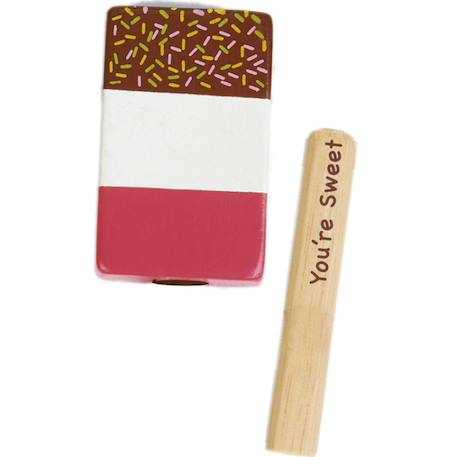 Glaces factices bois sucette glacée Rouge, vert, jaune 3 - vertbaudet enfant 