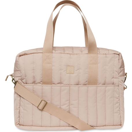 Sac à langer puffed moos Beige+Noir+Vert 2 - vertbaudet enfant 