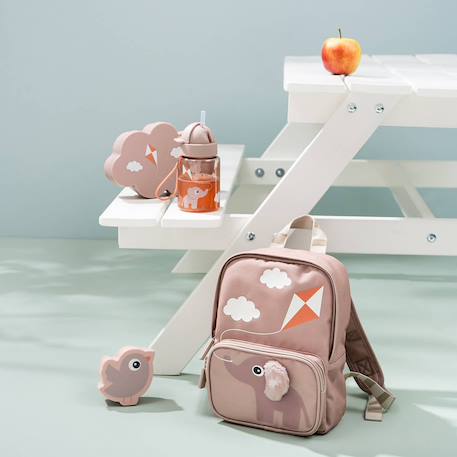 Sac à dos enfant canvas elphee rose Rose 5 - vertbaudet enfant 