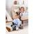 Peluche défis nature protect - panthère des neiges 15cm Collaboration Bioviva Noir 3 - vertbaudet enfant 