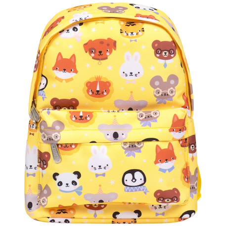 Sac à dos bébé Jaune, orange, blanc 2 - vertbaudet enfant 