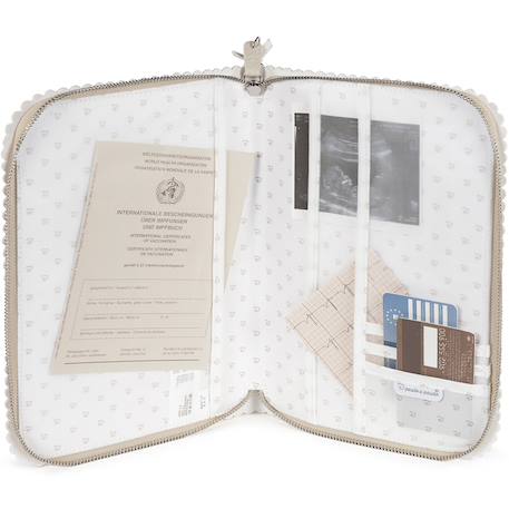 Protège carnet de santé icon cream Crème 6 - vertbaudet enfant 