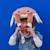 Peluche cassecou le crabe et son bébé terracotta (39 cm) Orange, blanc, noir 6 - vertbaudet enfant 