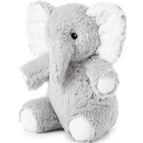 Peluche bruit blanc nomade on the go elliot l'éléphant Gris, blanc 2 - vertbaudet enfant 