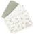 Lot de 3 langes olive bloom (70 x 70 cm) Ecru, vert 2 - vertbaudet enfant 