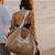Sac cabas xl velours a la vie à l'amour Beige 4 - vertbaudet enfant 