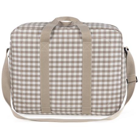 Valise de maternité caetana sand Beige+Vert 6 - vertbaudet enfant 