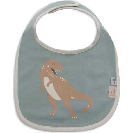 Lot de 5 bavoirs éponge en coton Bleu, orange, vert 2 - vertbaudet enfant 