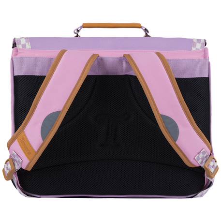Cartable Manon à partir CP Rose, doré 2 - vertbaudet enfant 
