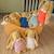 Peluche hochet lapin nid d'ange marinière (20 cm) Bleu marine, beige+Céladon+Rose poudré+Vieux rose 8 - vertbaudet enfant 