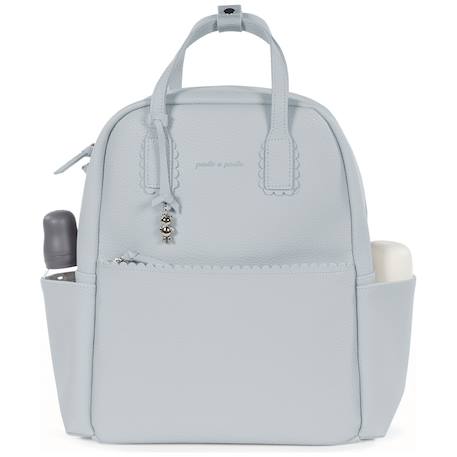 Sac à dos à langer icon Beige+Bleu+Gris+Rose+Vert 9 - vertbaudet enfant 