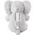 Peluche bruit blanc nomade on the go elliot l'éléphant Gris, blanc 3 - vertbaudet enfant 