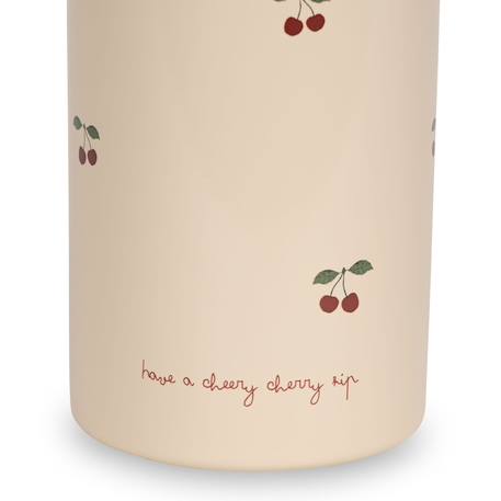 Gourde isotherme citron (350 ml) Ecru, jaune, vert+Rose, rouge, vert 8 - vertbaudet enfant 