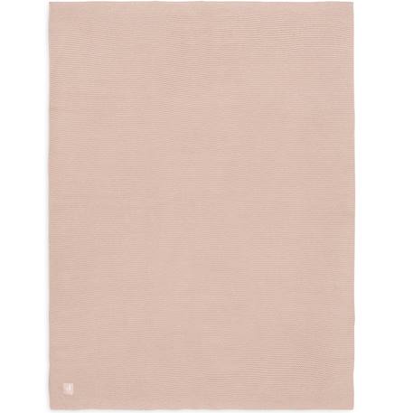 Couverture basic knit vert d'eau (100 x 150 cm) Rose+Vert d'eau 2 - vertbaudet enfant 