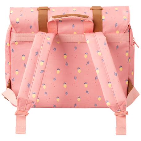 Cartable a4 maternelle summer fruit Rose, jaune, bleu 2 - vertbaudet enfant 