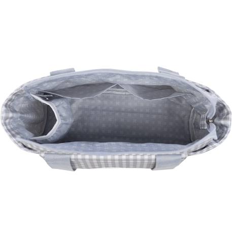 Sac à poussette i love vichy rose Gris, blanc+Rose, blanc+Vert, blanc 4 - vertbaudet enfant 