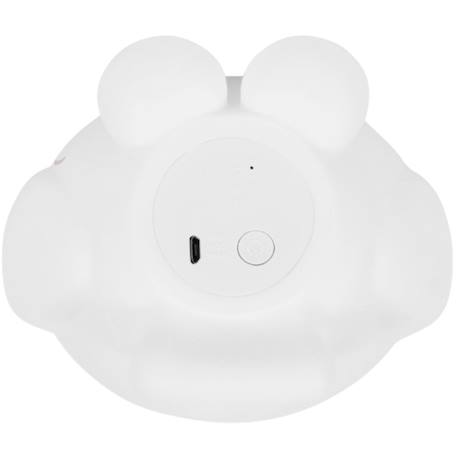 Veilleuse murale tactile oscar le hibou (24 cm) Blanc, noir 3 - vertbaudet enfant 