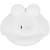 Veilleuse murale tactile oscar le hibou (24 cm) Blanc, noir 3 - vertbaudet enfant 