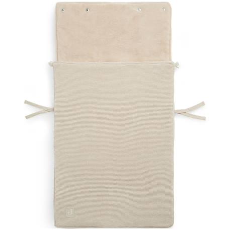 Nid d'ange passe sangle  basic knit stone nougat Ecru 3 - vertbaudet enfant 