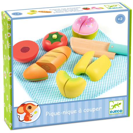 Pique-nique à couper Multicolore 4 - vertbaudet enfant 