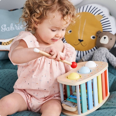 L'éveil musical de bébé : les jouets musicaux à privilégier