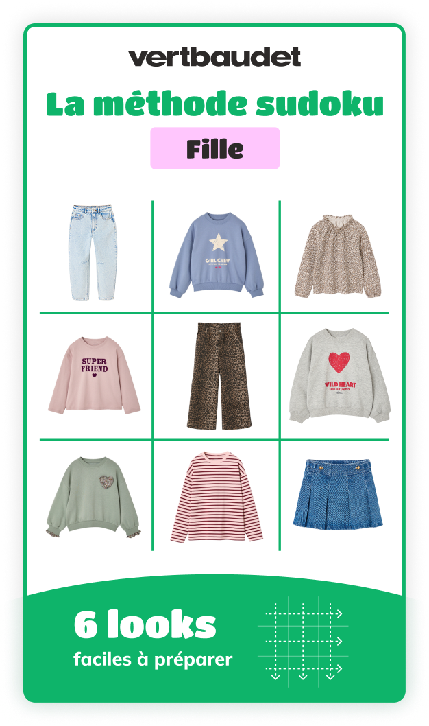 Méthode Sudoku pour les looks fille