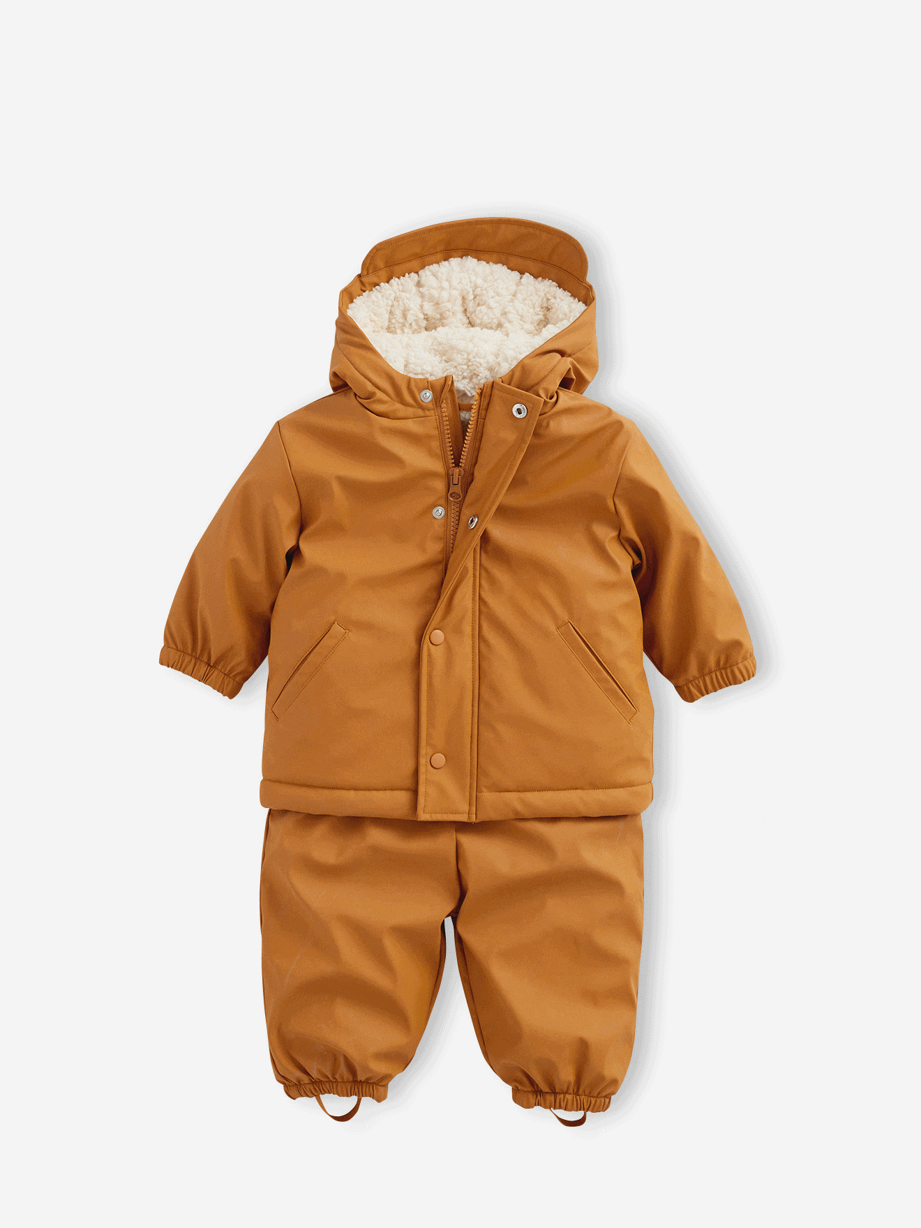 Ensemble Pluie Bébé VERTBAUDET Manteau Et Pantalon De Pluie Bébé